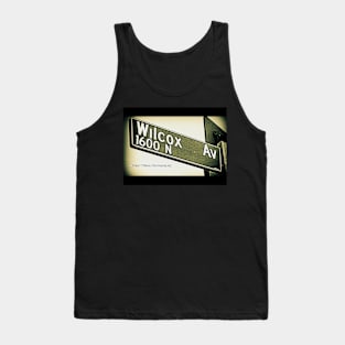 Wilcox Avenue, Hollywood, California by Mistah Wilson Tank Top